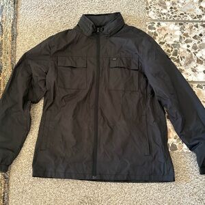RVCA Rain Jacket with Hoodie - Size: M (worn twice)